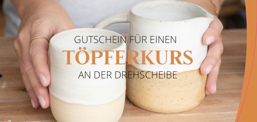 Gutschein: Töpferkurs an der Drehscheibe